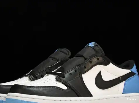 CZ0790-104 Dark Retro  1 Low Powder OG Blue Jordan  Black  0423